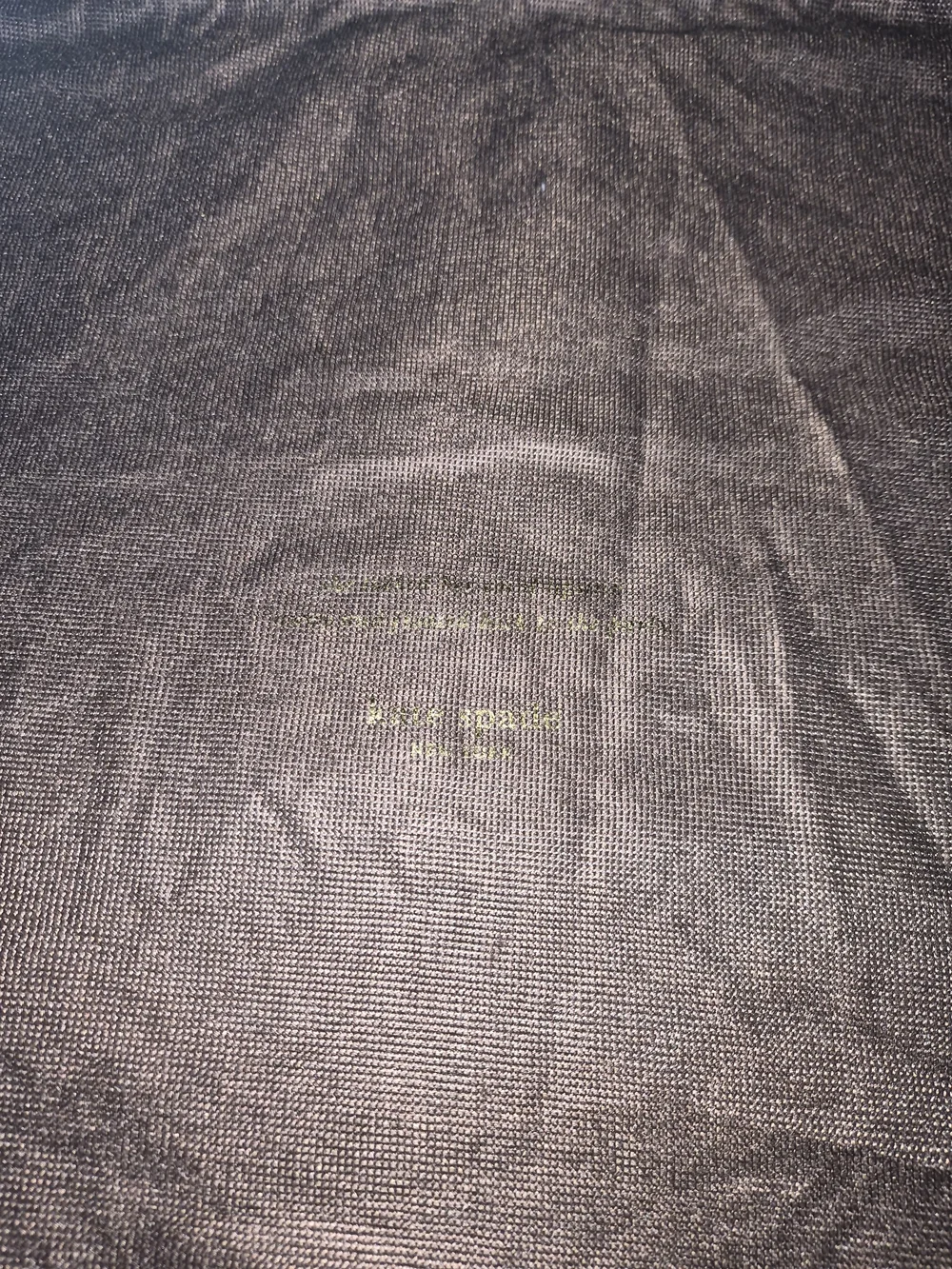 Authentic Kate Spade New York Brown Fabric Dust Bag with Quote – XL (27